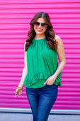 Zoey Ruffle Halter Top