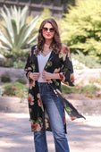 Addison Floral Kimono - Jess Lea Boutique