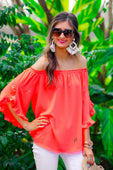 Aruba Off the Shoulder Top - Jess Lea Boutique