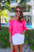 Aruba Off the Shoulder Top - Jess Lea Boutique