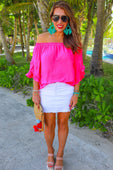 Aruba Off the Shoulder Top - Jess Lea Boutique