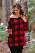 Bentley Buffalo Plaid Top - Jess Lea Boutique