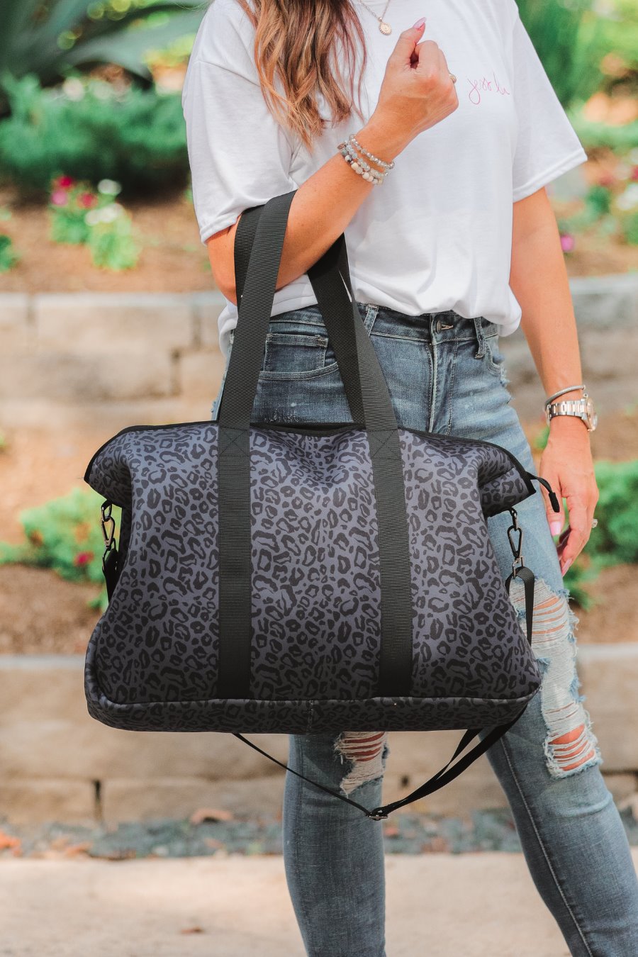 Neoprene Weekender Tote