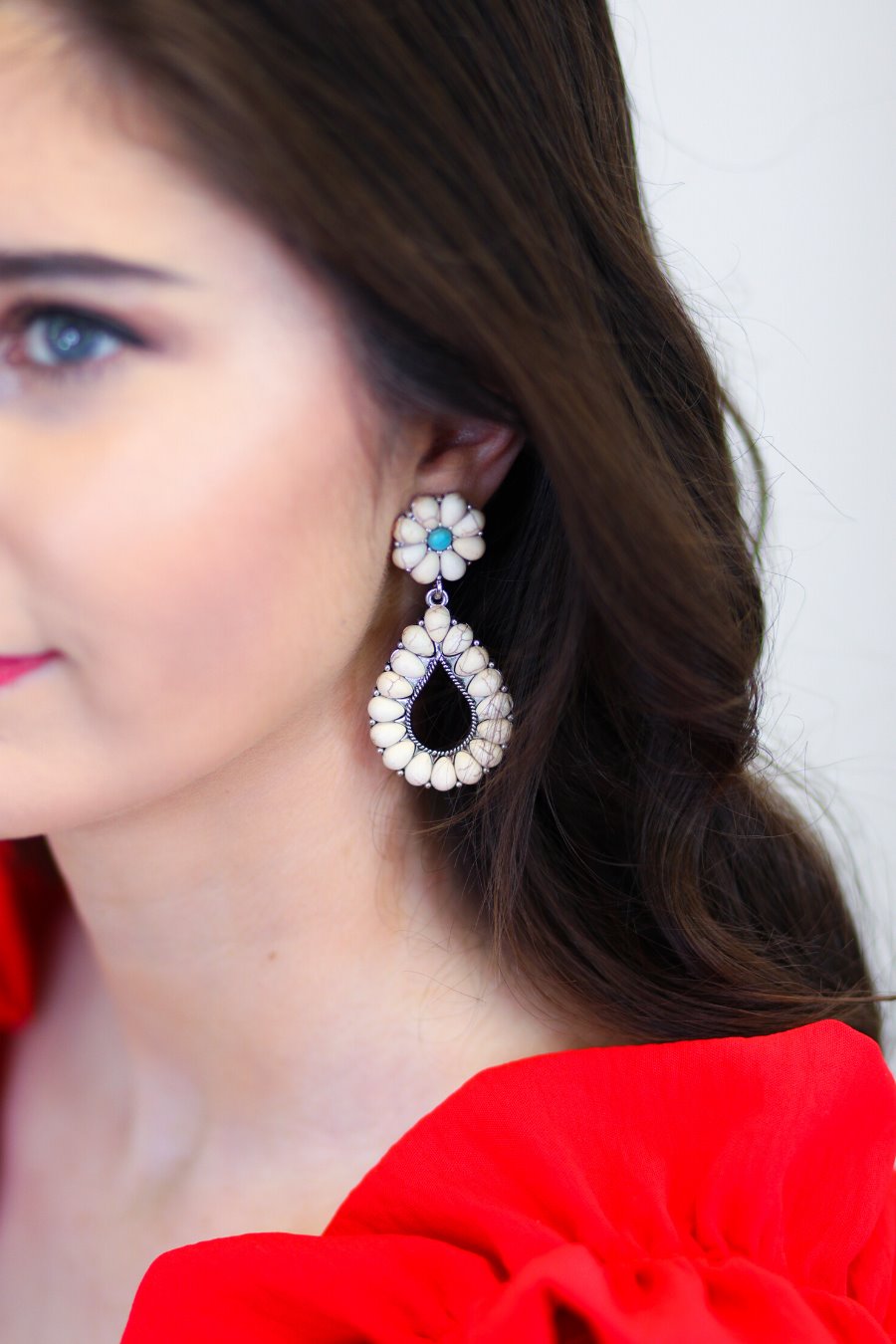 Blossom Teardrop Earrings - Jess Lea Boutique
