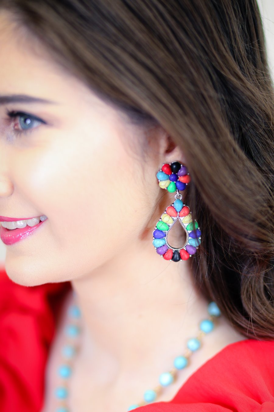 Blossom Teardrop Earrings - Jess Lea Boutique