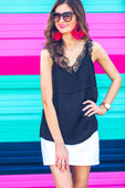 Carmen Chic Woven Lace Cami - Jess Lea Boutique