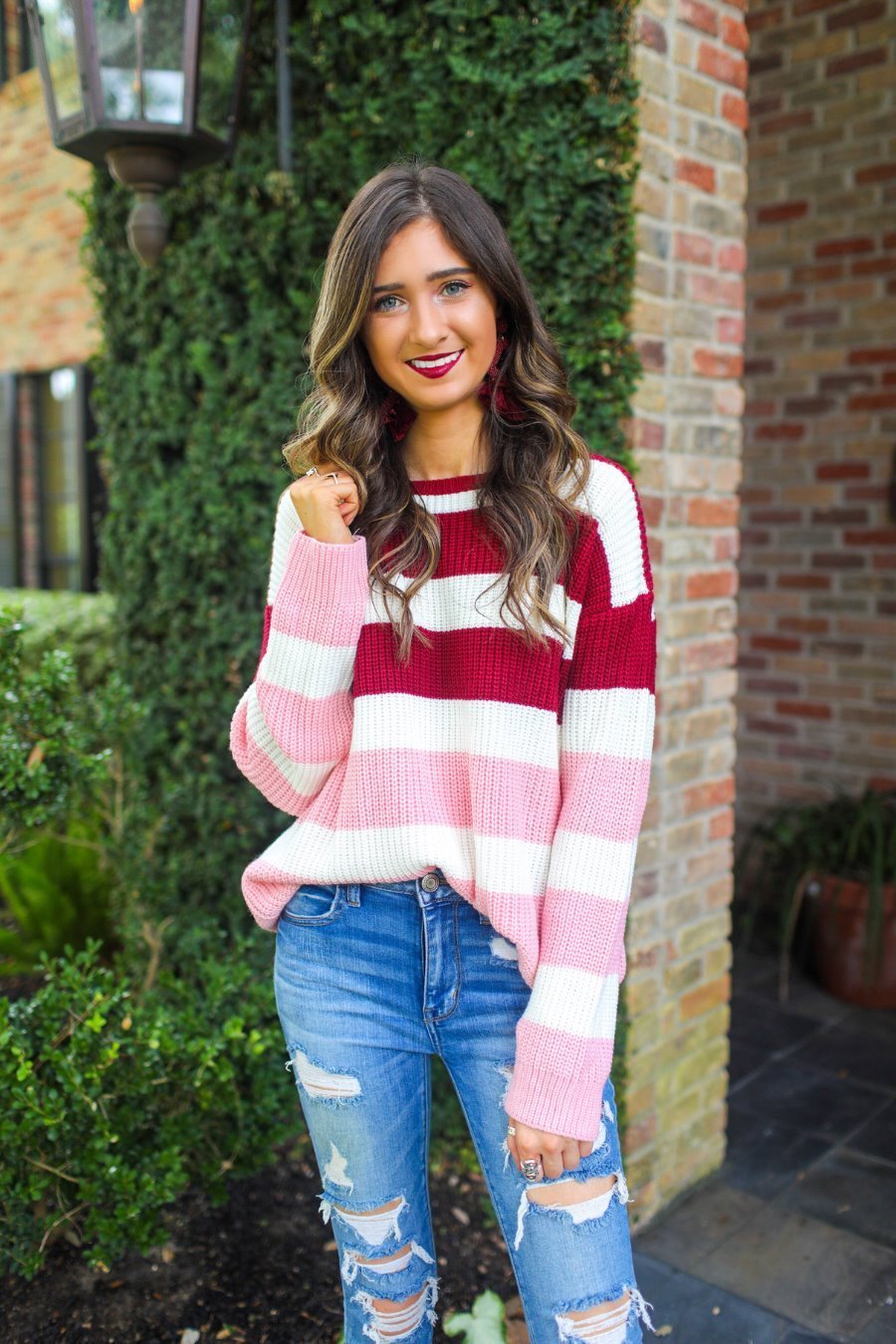 Carrie Colorblock Sweater