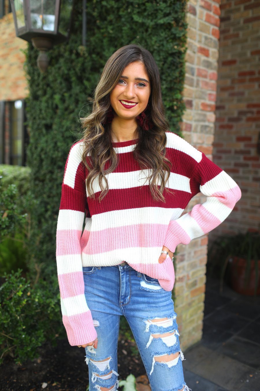 Carrie Colorblock Sweater
