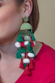 Chandelier Tassel Earrings1