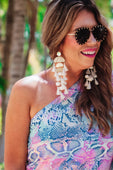 Chandelier Tassel Earrings