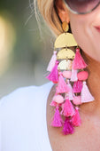 Chandelier Tassel Earrings