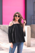Charlotte Cold Shoulder Top - Jess Lea Boutique