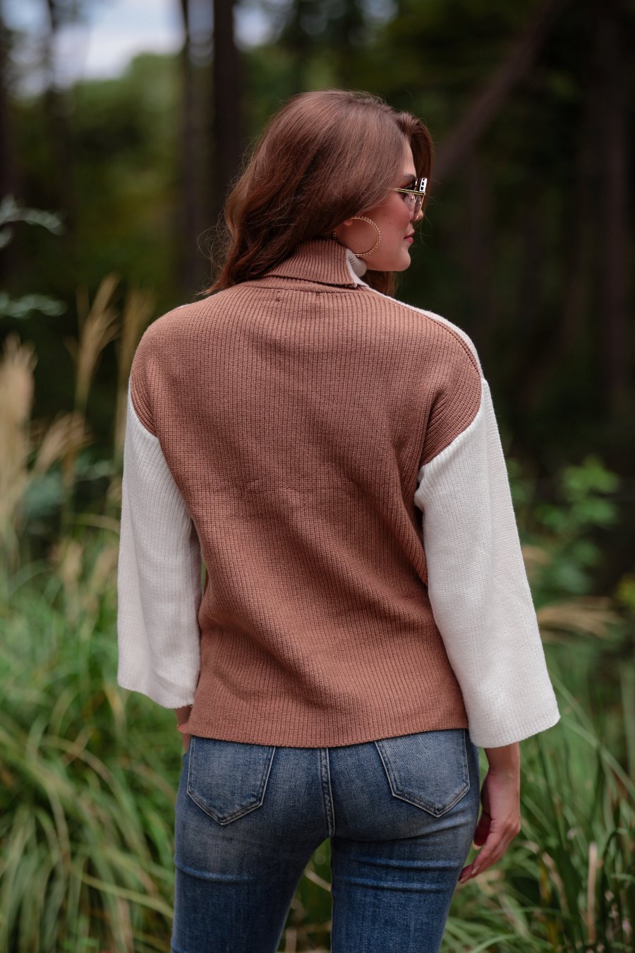 Cold Brew Color Block Sweater - Jess Lea Boutique