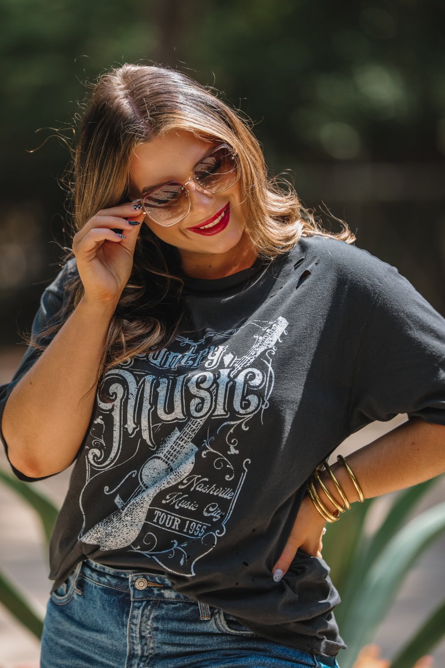 Country Music Graphic Tee - Jess Lea Boutique