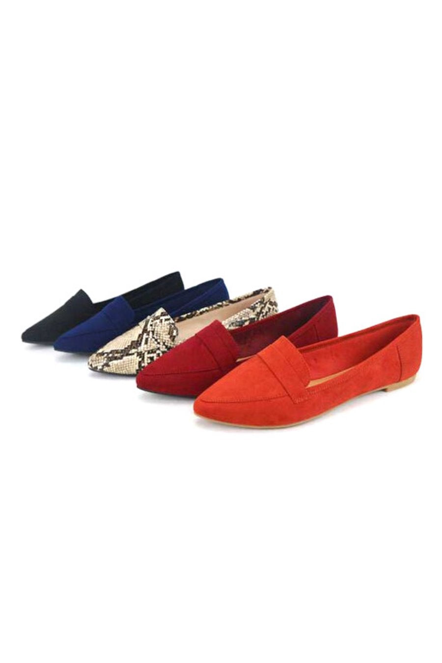 Darby Pointed Toe Flats - Jess Lea Boutique