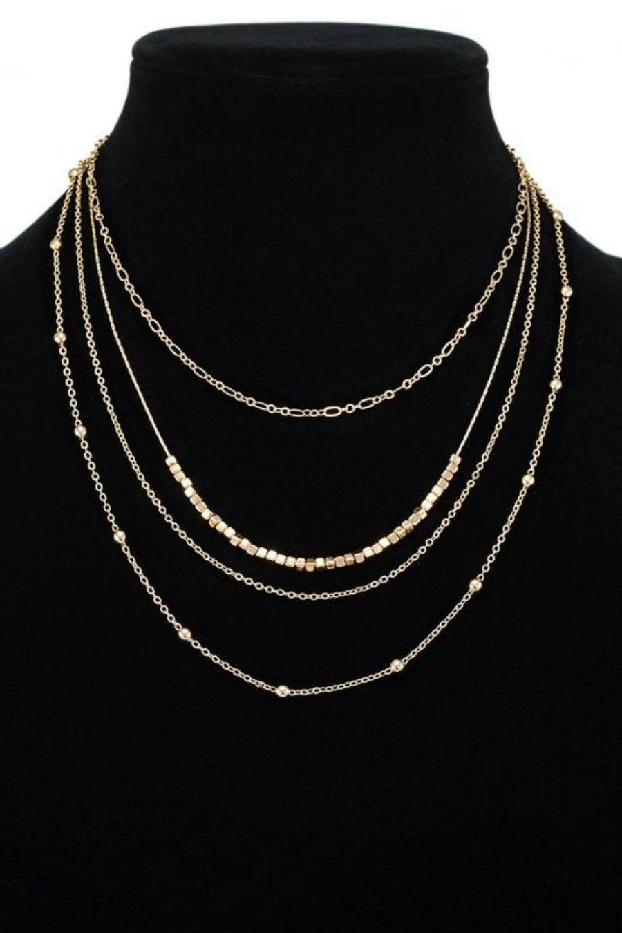 Dazzling Days Layered Necklace - Jess Lea Boutique
