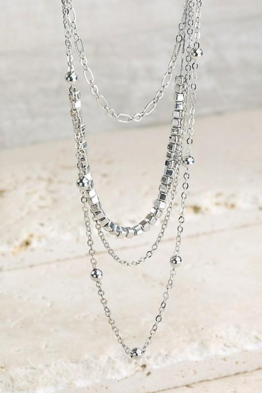 Dazzling Days Layered Necklace - Jess Lea Boutique
