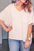 Dean Short Sleeve Pocket Tee - Jess Lea Boutique