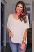 Dean Short Sleeve Pocket Tee - Jess Lea Boutique