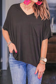Dean Short Sleeve Pocket Tee - Jess Lea Boutique