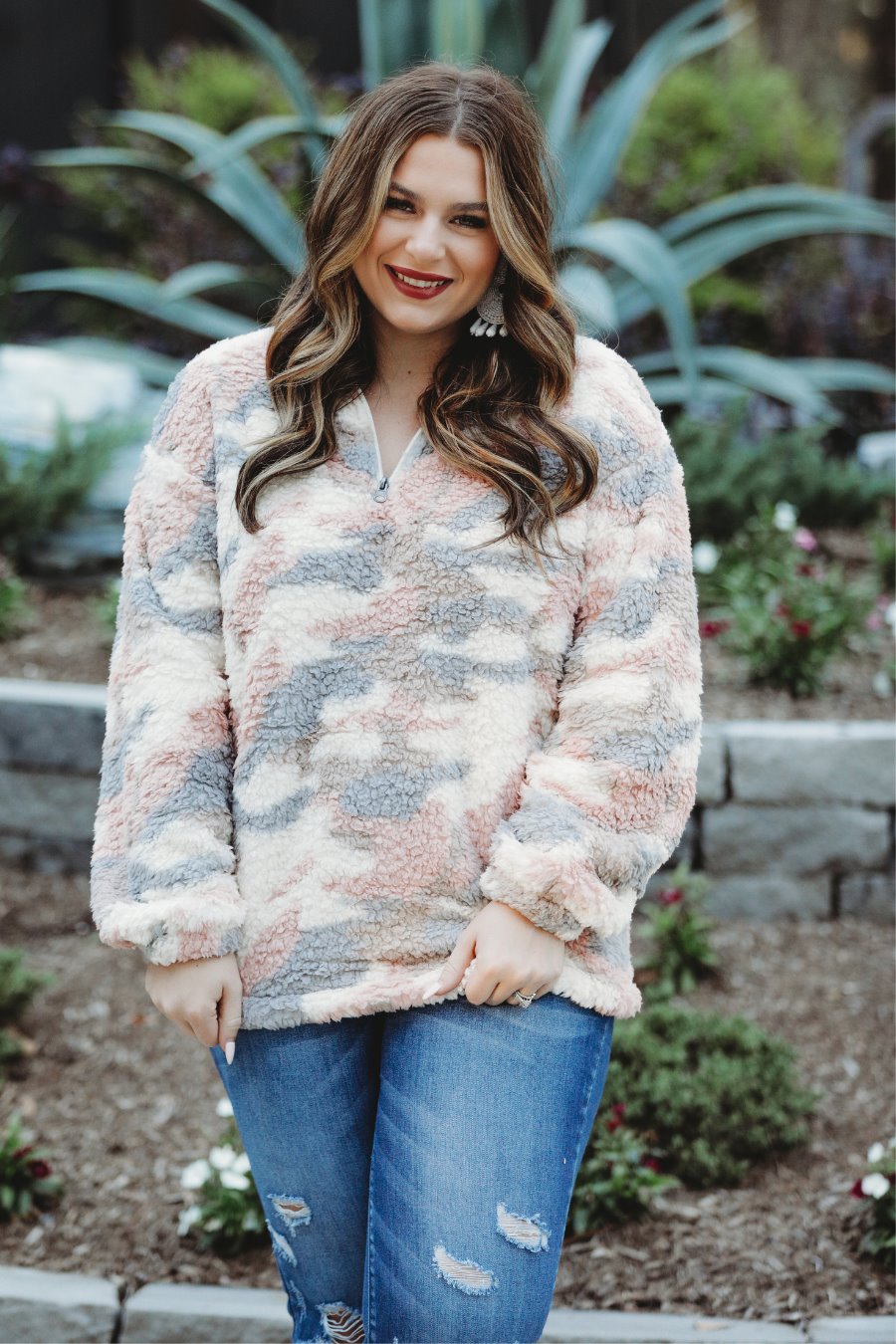 Denver Pink Camo Pullover – Jess Lea Boutique