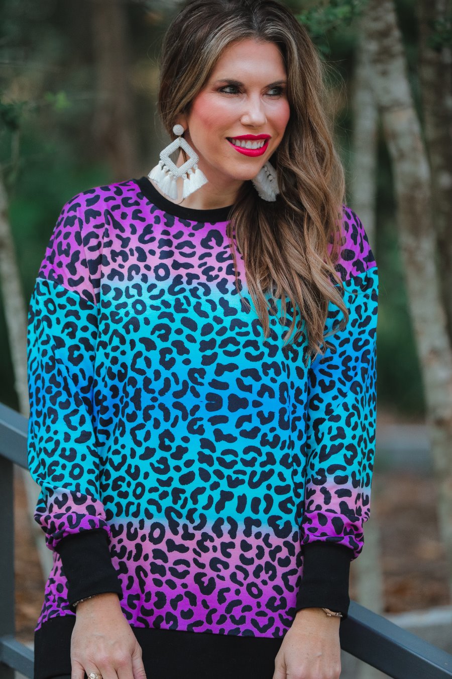 Dream In Color Leopard Everyday Tunic - Jess Lea Boutique