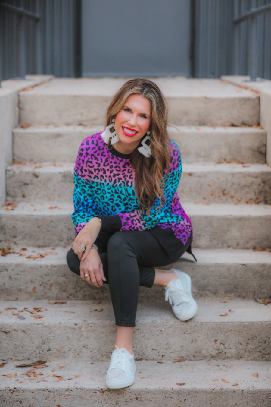 Dream In Color Leopard Everyday Tunic - Jess Lea Boutique