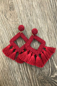 Ellie Fringe Drop Earrings