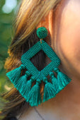Ellie Fringe Drop Earrings