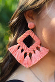 Ellie Fringe Drop Earrings