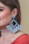 Ellie Fringe Drop Earrings