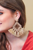 Ellie Fringe Drop Earrings