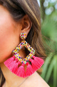 Ellie Fringe Drop Earrings