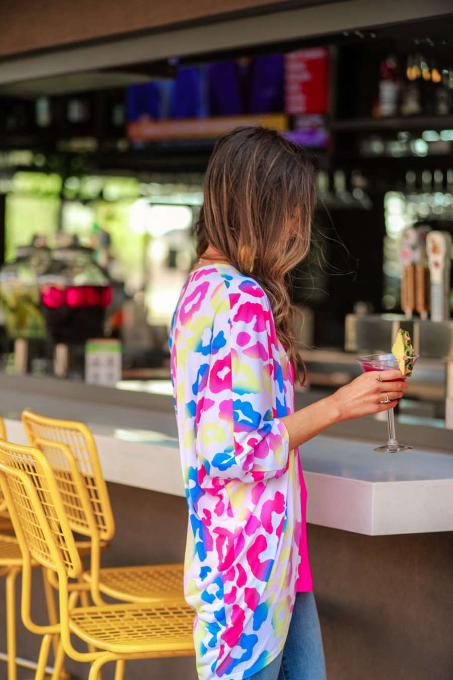Everly Colorful Leopard Cardigan - Jess Lea Boutique