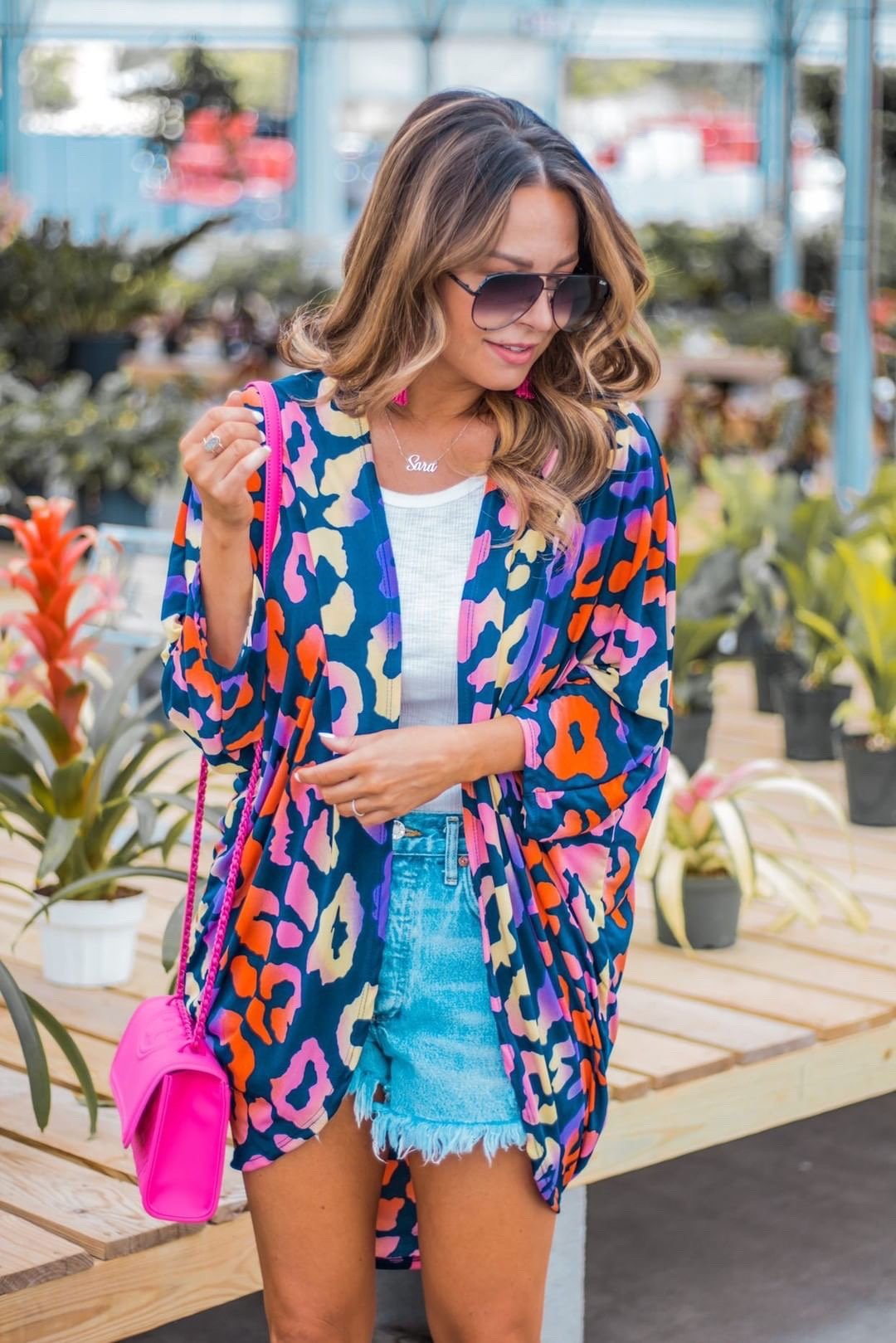 Everly Colorful Leopard Cardigan - Jess Lea Boutique