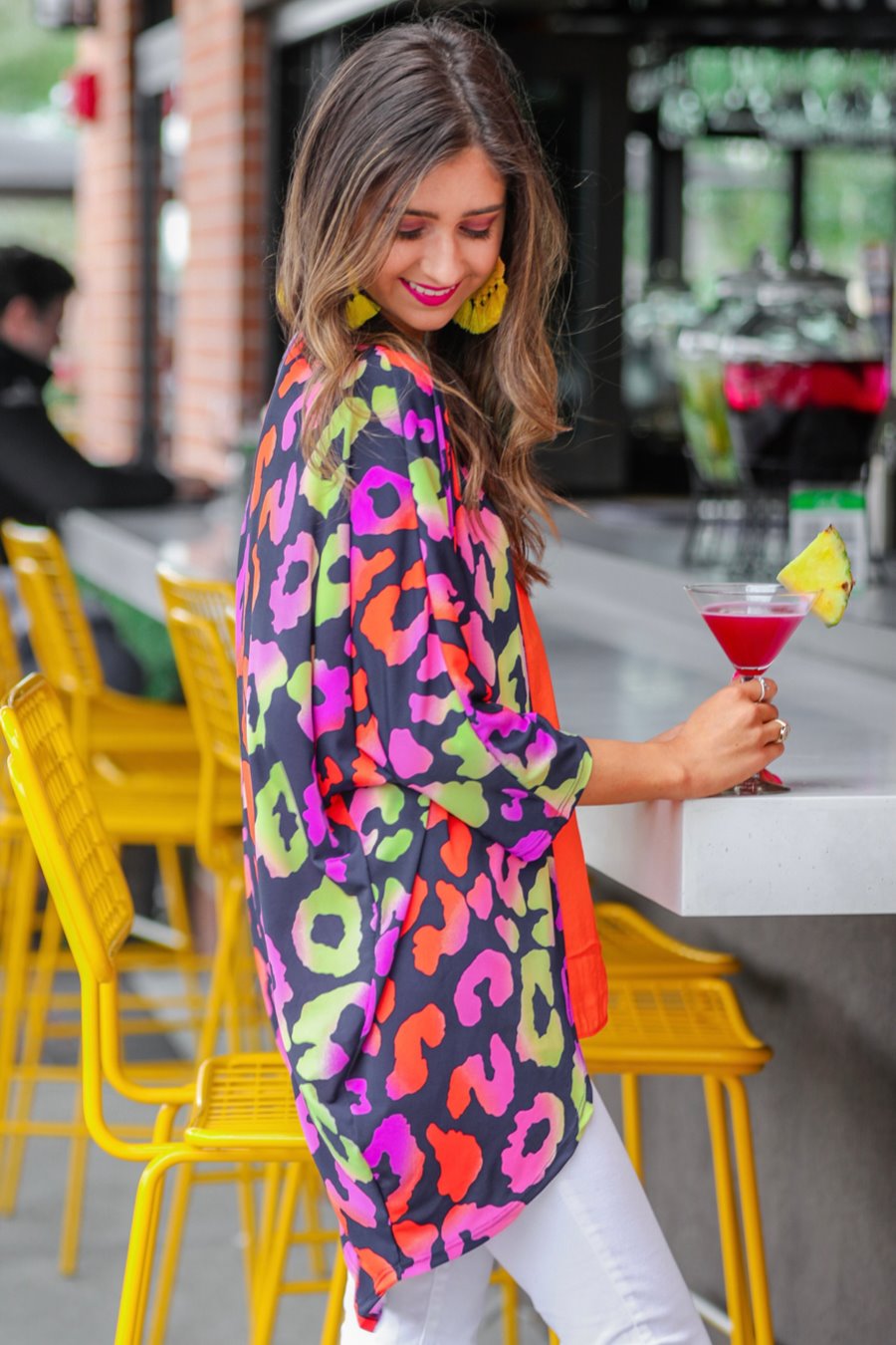 Everly Colorful Leopard Cardigan - Jess Lea Boutique