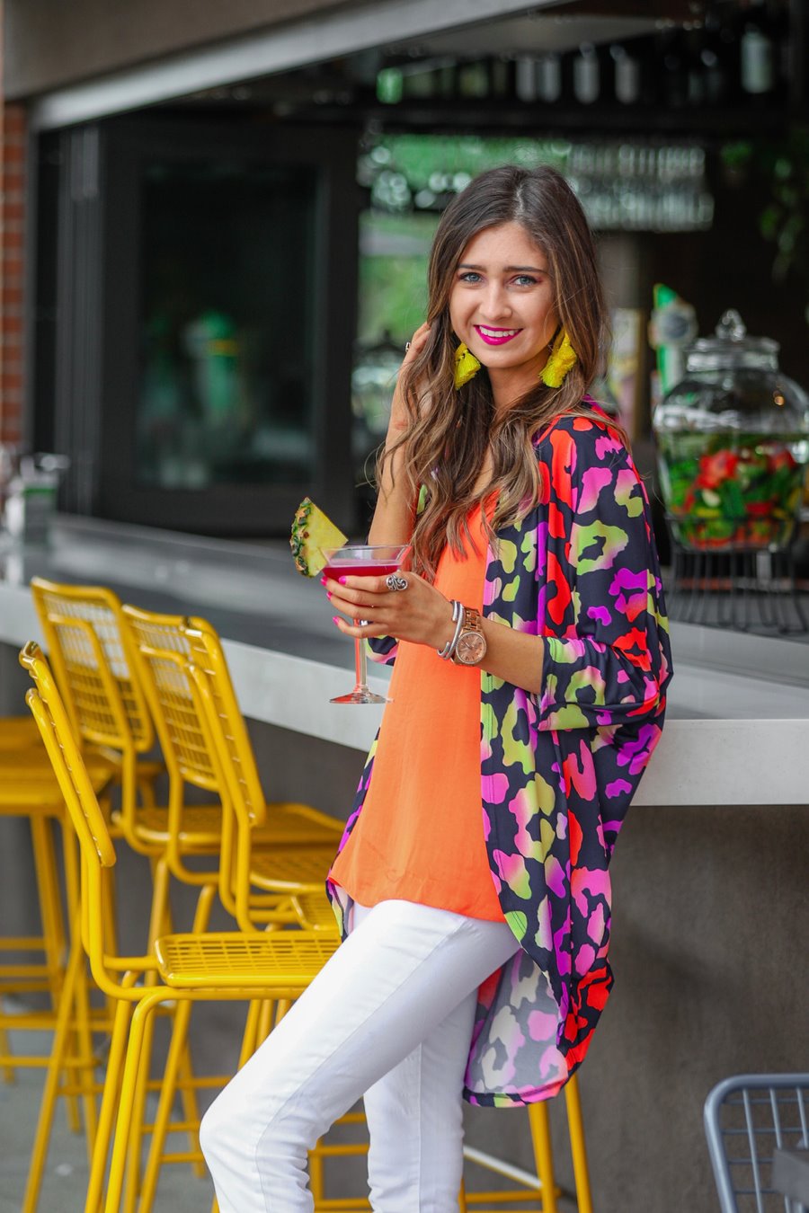 Everly Colorful Leopard Cardigan - Jess Lea Boutique