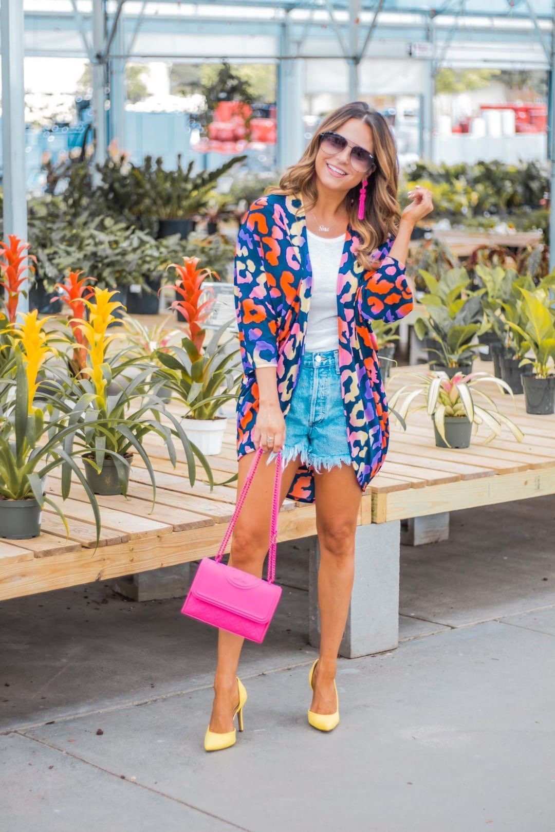 Everly Colorful Leopard Cardigan - Jess Lea Boutique