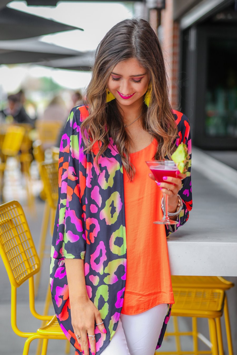 Everly Colorful Leopard Cardigan - Jess Lea Boutique