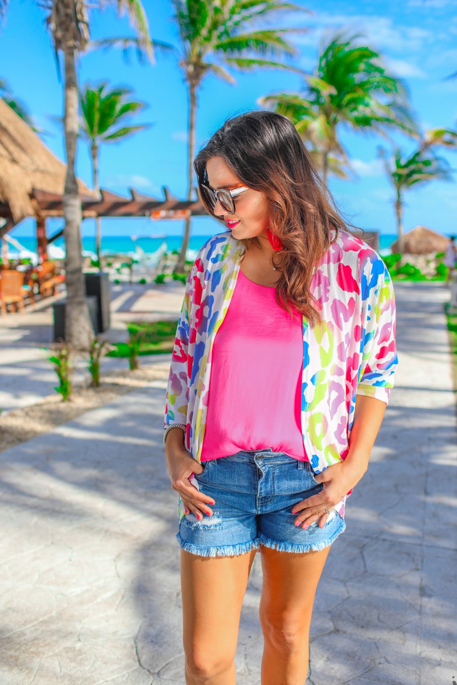 Everly Colorful Leopard Cardigan - Jess Lea Boutique