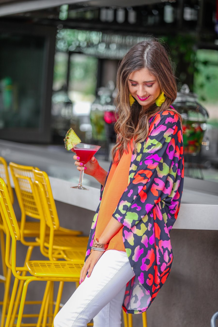 Everly Colorful Leopard Cardigan - Jess Lea Boutique