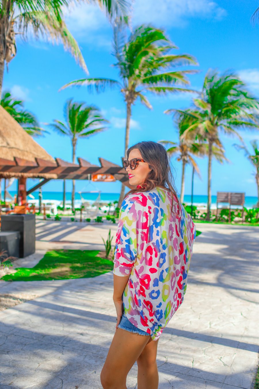 Everly Colorful Leopard Cardigan - Jess Lea Boutique