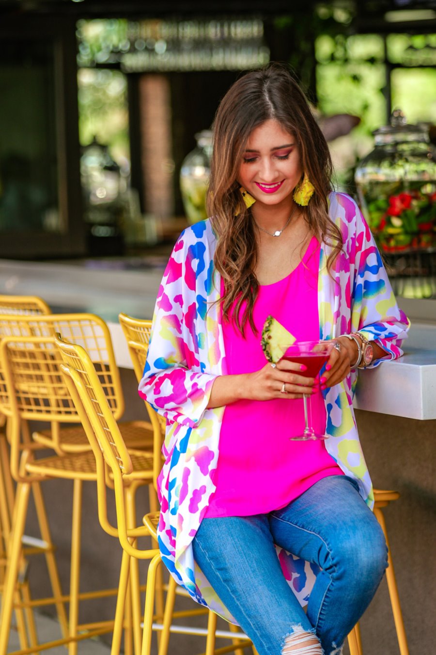Everly Colorful Leopard Cardigan - Jess Lea Boutique