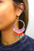 Grand Finale Beaded Earrings - Jess Lea Boutique