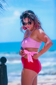 Heat Wave Tie Swimsuit - Jess Lea Boutique