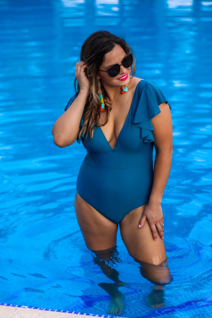 High Tides Ruffle Swimsuit - Jess Lea Boutique