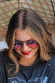 Hollywood Studded Aviator Sunglasses - Jess Lea Boutique