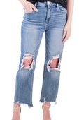 Jackie Medium Distressed Denim Jeans