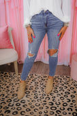 Jaelynn Medium Distressed Skinny Jeans - Jess Lea Boutique