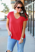 Jess Lea Basic Pocket Tee